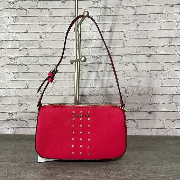 Michael Kors Studded  Jetset small shoulder bag - Picture 1 of 4
